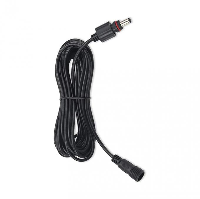 Jack à courant continu masculin à féminin étanche à l'eau 5.5x2.1mm 5.5x2.5mm 3.5x1.35mm câble d'extension d'alimentation pour la lumière LED 4