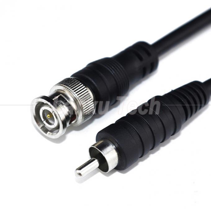 BNC mâle à RCA mâle câble d'extension AV pour caméra CCTV 0