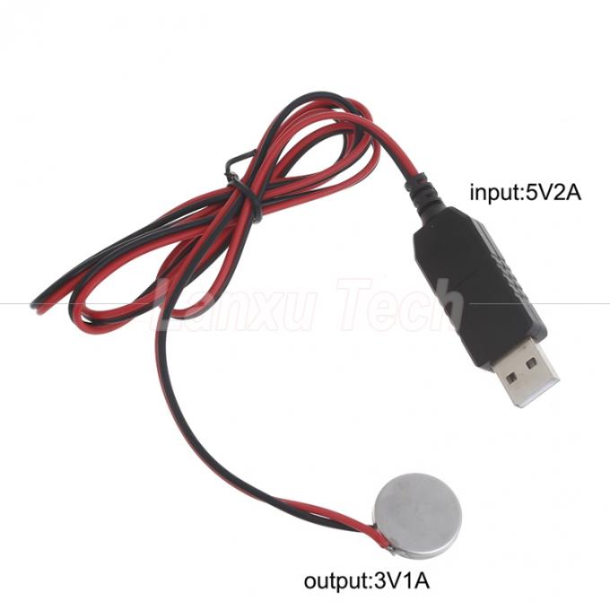 USB 5v à 3v sortie éliminateur de batterie CR2032 remplacer le câble de chargeur 1