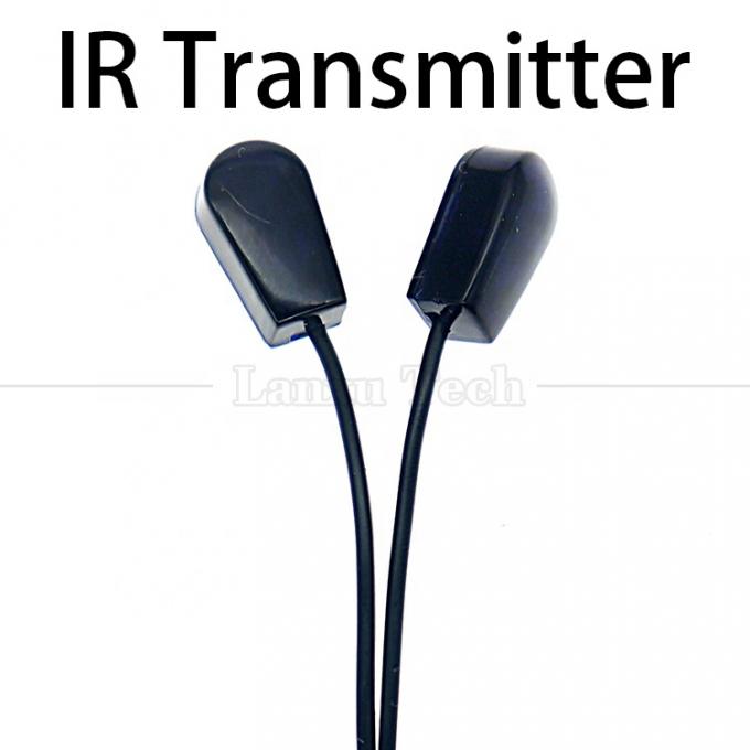 Splitter 3,5 mm Audio Jack Infrarouge Télécommande Mi Émetteur IR Émetteur Récepteur Récepteur Extenseur câble pour télévision 1