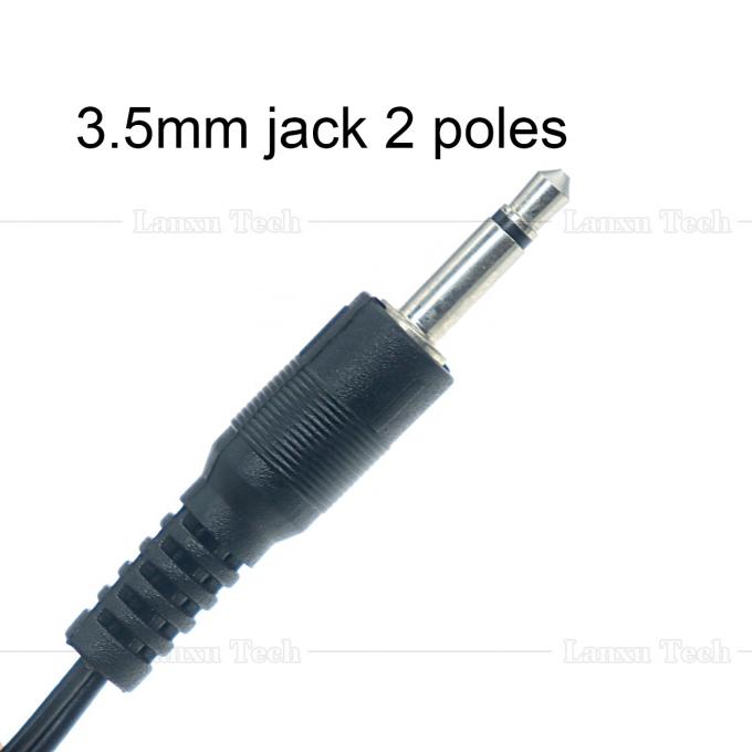 3.5mm Jack audio 2 pôles Capteur IR Télécommande Mi Transmetteur infrarouge Récepteur câble d'extension pour vidéo stéréo 2