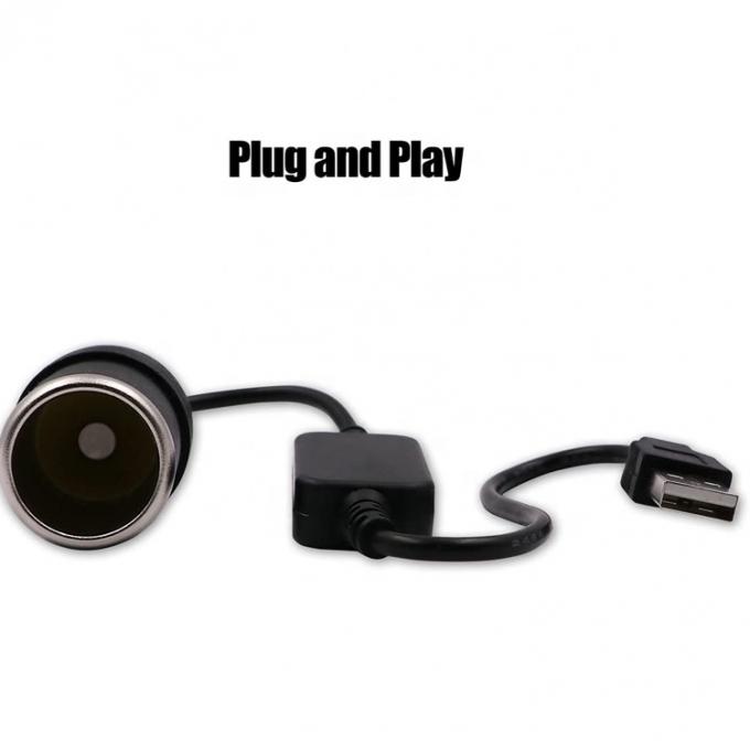 USB Un câble convertisseur de puissance mâle à 12v 2