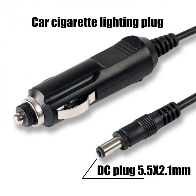 Chargeur de cigarette de voiture de haute qualité câble d'adaptateur 2