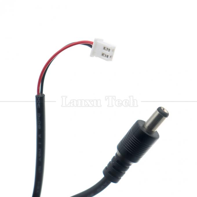 Armoire de câble personnalisée 5.5x2.1mm Jack à baril DC mâle à câble de connecteur femelle JST XH 0