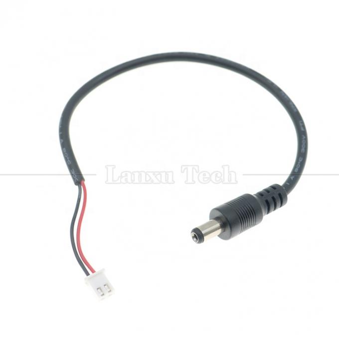 Armoire de câble personnalisée 5.5x2.1mm Jack à baril DC mâle à câble de connecteur femelle JST XH 1