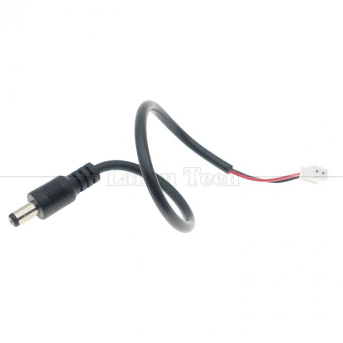 Armoire de câble personnalisée 5.5x2.1mm Jack à baril DC mâle à câble de connecteur femelle JST XH 4