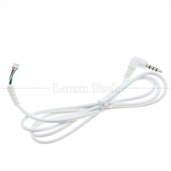 Jack audio personnalisé de 3,5 mm TRRS à JST MX 1.25 mm 4p câble de câblage 0