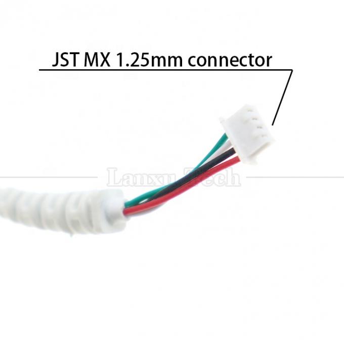 Jack audio personnalisé de 3,5 mm TRRS à JST MX 1.25 mm 4p câble de câblage 2