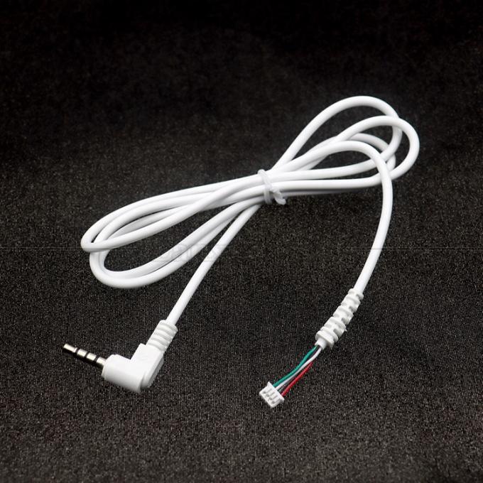 Jack audio personnalisé de 3,5 mm TRRS à JST MX 1.25 mm 4p câble de câblage 4