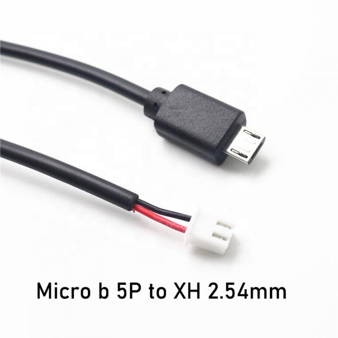 10cm 30cm 0,5m 1m Micro B 5P à 2P JST XH 2.54mm câble de fil de connecteur 2
