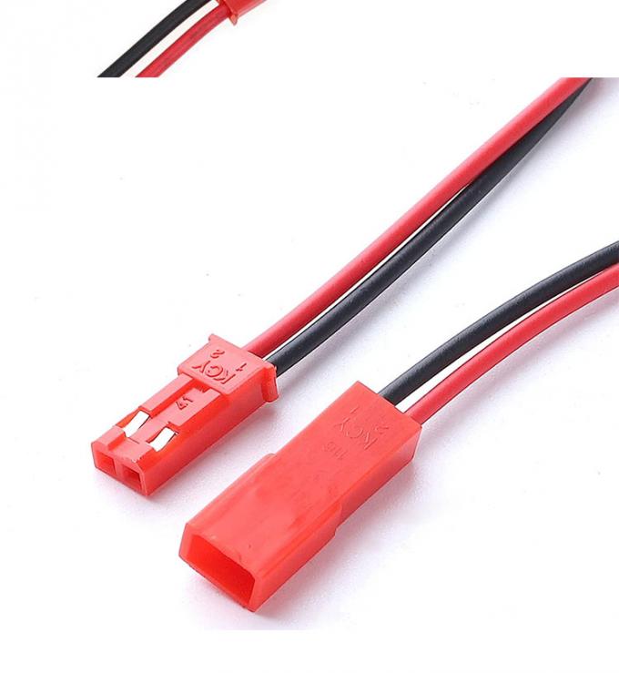 22AWG mâle femelle 2 PIN JST SYP RCY connecteur de prise à l'extrémité nue de fil pigtail câble de plomb harnais pour batterie à bande LED 2