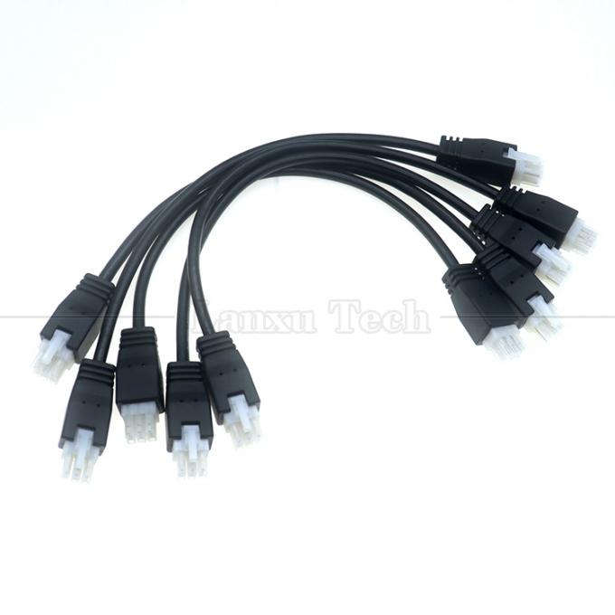 Personnalisation surmoulé mâle à mâle femelle 6 broches 2451350620 Molex Mini-Fit 4,2 mm câble d'assemblage de connecteur de hauteur 6