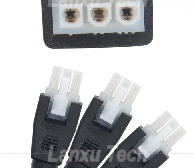 Personnalisation surmoulé mâle à mâle femelle 6 broches 2451350620 Molex Mini-Fit 4,2 mm câble d'assemblage de connecteur de hauteur 3