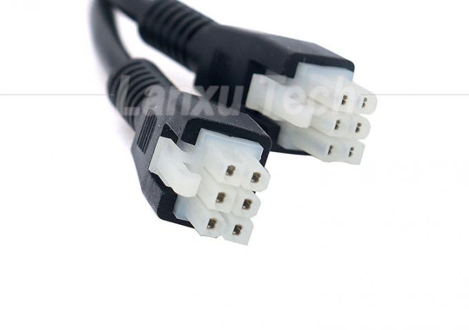 Personnalisation surmoulé mâle à mâle femelle 6 broches 2451350620 Molex Mini-Fit 4,2 mm câble d'assemblage de connecteur de hauteur 5
