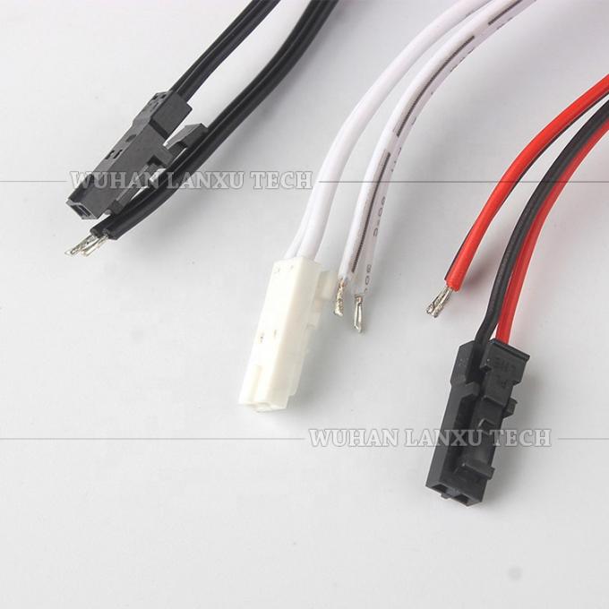 Cable de câble à connecteur de terminal de connecteur de 2 broches Dupont TJC8 mâle femelle personnalisé pour armoire à bande LED 3