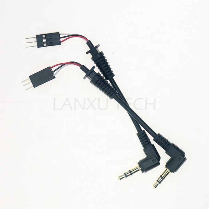 personnalisation OEM 3,5 mm TRS TRRS Audio Jack au câble de connecteur Dupont 1