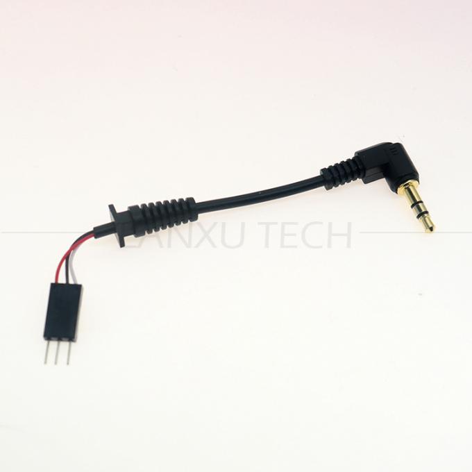 personnalisation OEM 3,5 mm TRS TRRS Audio Jack au câble de connecteur Dupont 4
