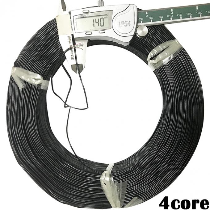Fil émaillé multi-noyau 2 / 3 / 4 / 5 / 6 / 8 / 9 Conducteur de noyau 8/0.08MM câble doux PVC ligne de réparation de câble d' écouteur 2