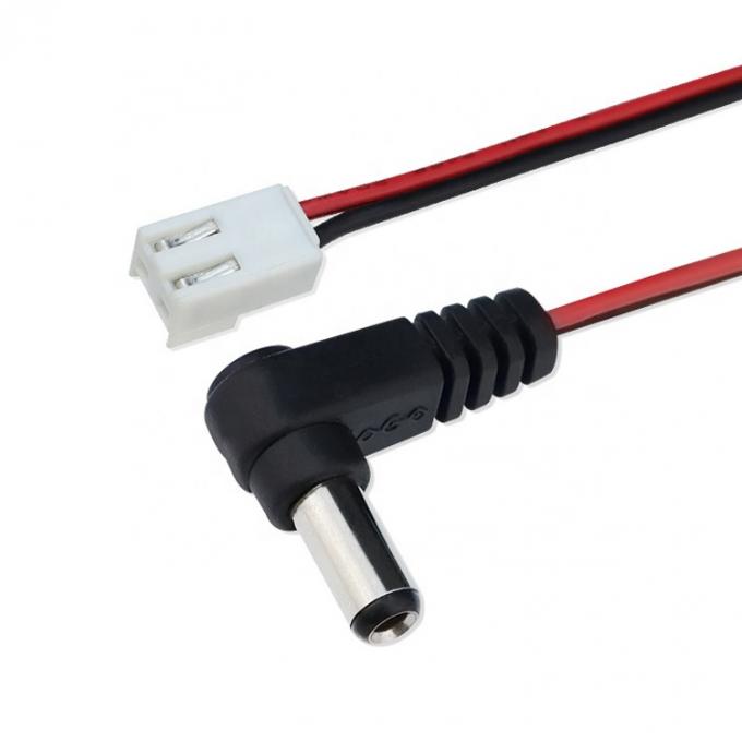 Jack à baril en courant continu OEM personnalisé à JST XH 2 broches 2.54 câble d'alimentation 3