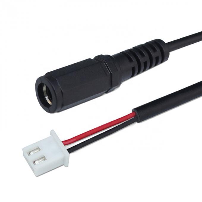 Personnalisation DC 5.5x2.1mm 5.5x2.5mm 3.5x1.35mm 4.0x1.7mm Bareel Jack Plug à JST XH PH SH VH MX câble de connecteur 1