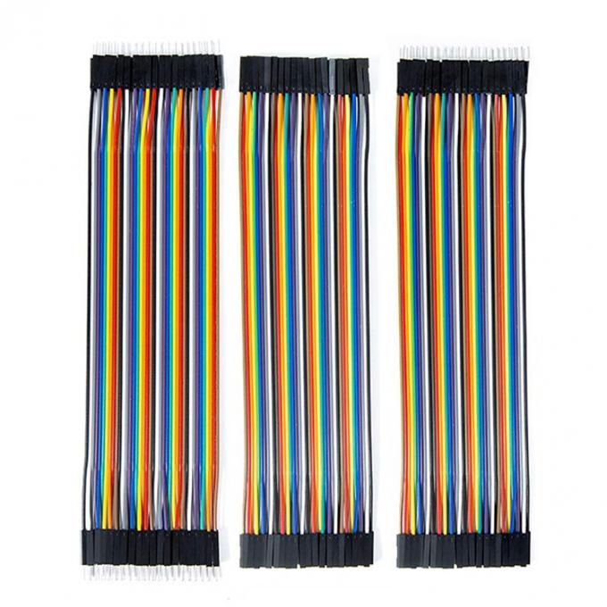 40 PIN Connecteur Dupont de sexe masculin à féminin Panneau à pain Jumper fil GPIO câble pour Arduino 5