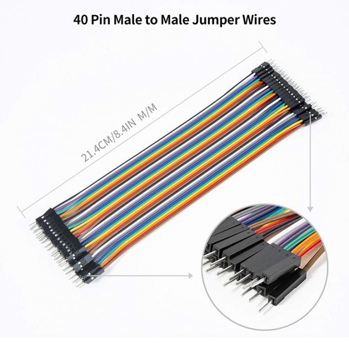 40 PIN mâle femelle à mâle femelle Dupont GPIO câble panneau de repassage fil pour Arduino 8