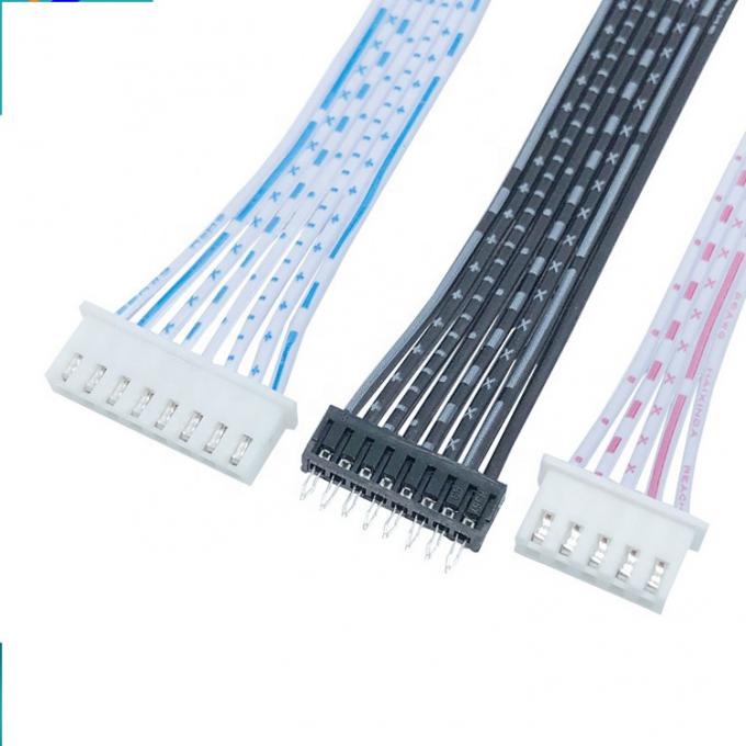 2 3 4 5 6 7 8 épingle JST XH 2.54 mm connecteur à bande plate 2