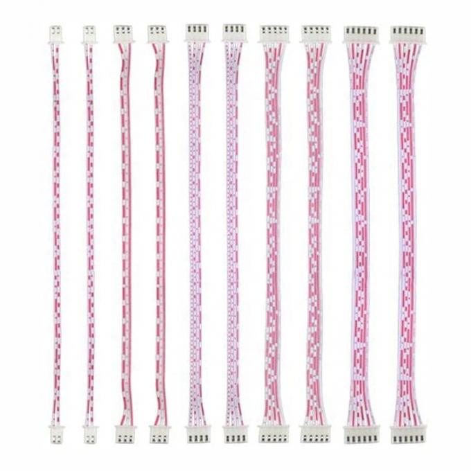 2 3 4 5 6 7 8 épingle JST XH 2.54 mm connecteur à bande plate 1