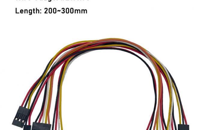 2p 3p 4p 5p 6p 7p 8p 9p 10p Femme à femme 2.54mm Dupont connecteur ruban jumper fil 1