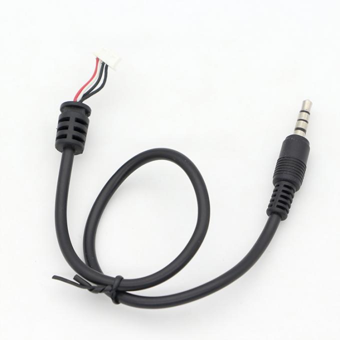 Assemblage personnalisé 1M 2M 3M 3,5 mm TRRS Audio DC Jack à JST 2,0 mm 2,54 mm câble de hauteur 4