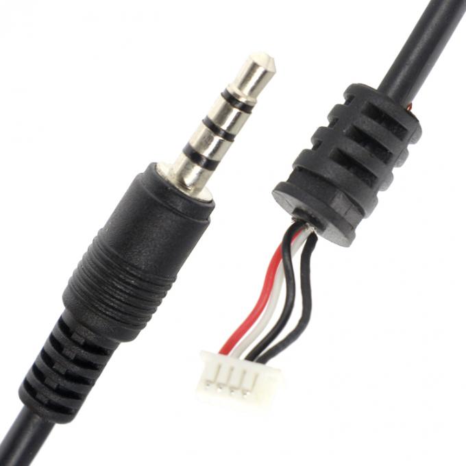 Assemblage personnalisé 1M 2M 3M 3,5 mm TRRS Audio DC Jack à JST 2,0 mm 2,54 mm câble de hauteur 1