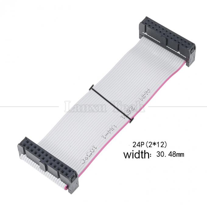6 8 10 12 14 16 18 20 24 26 30 32 34 40 50 60 64 PIN 1,27 mm Pinceur IDC 2,54 mm Connecteur 2,0 mm Cable filaire gris à ruban plat 9