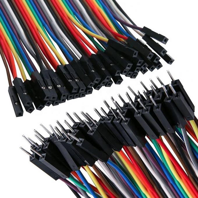 40 PIN mâle femelle à mâle femelle Dupont GPIO câble panneau de repassage fil pour Arduino 6
