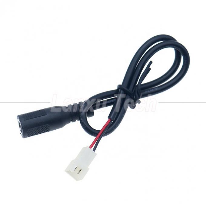 OEM personnalisation DC féminin 5.5x2.1mm Jack de tonneau à JST 2 PIN XH 2.54mm Pitch féminin câble de harnais de connecteur 0