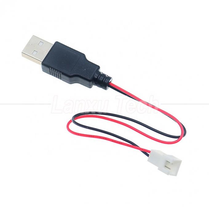 Cable de prise USB de type A mâle à JST XH 2.54 de hauteur 2 broches 0