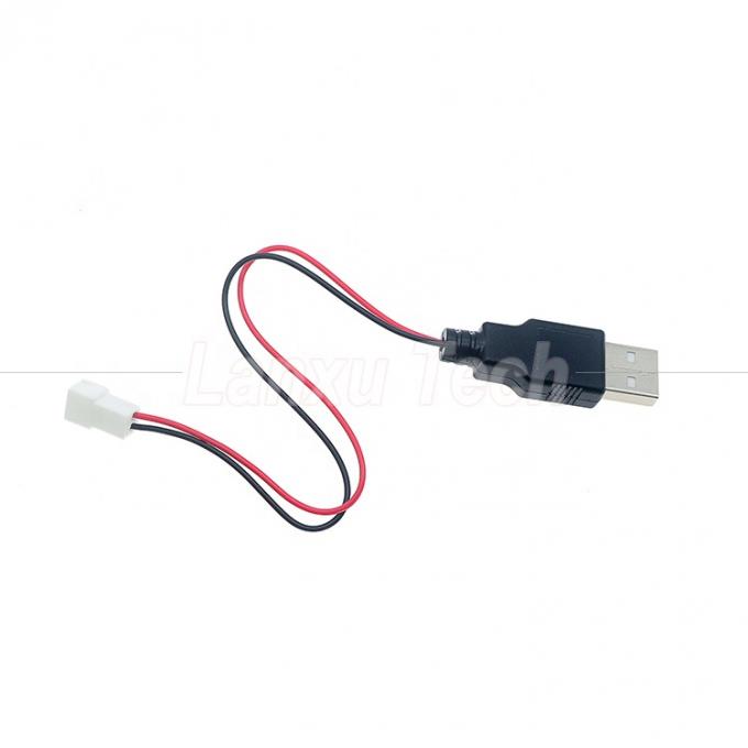Cable de prise USB de type A mâle à JST XH 2.54 de hauteur 2 broches 3