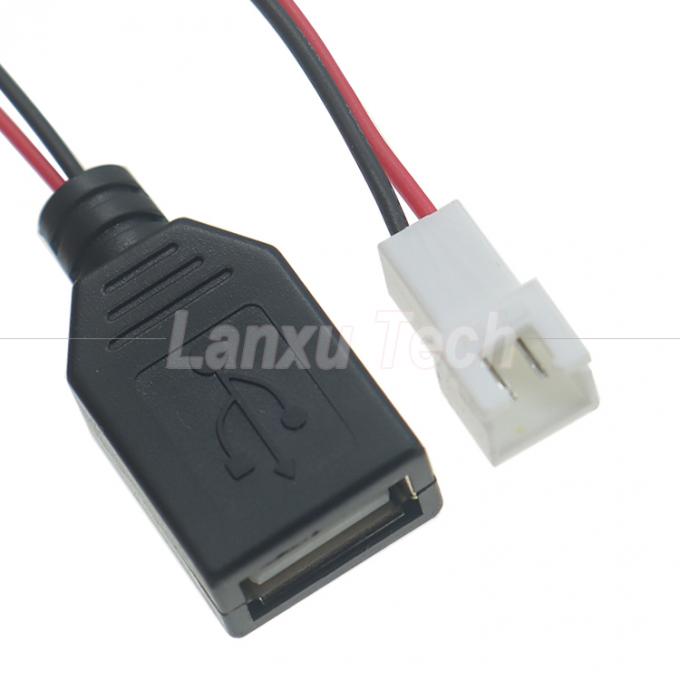 USB type A féminin à JST XH 2.54 Pitch 2 Pin câble de prise féminine 1