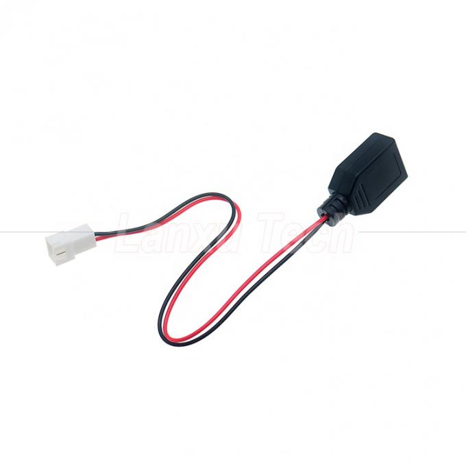 USB type A féminin à JST XH 2.54 Pitch 2 Pin câble de prise féminine 4