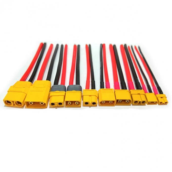 12AWG 16AWG 100mm 150mm 200mm XT30U XT60 XT60H XT90 Connecteur mâle femelle à fils nus Harnais de câble de fin pour batterie de moteur Fpv 0