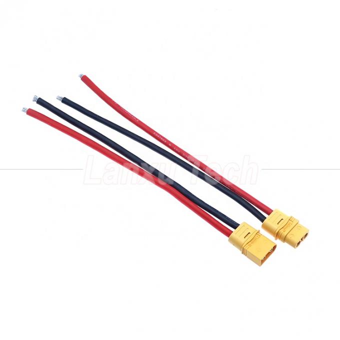 12AWG 16AWG 100mm 150mm 200mm XT30U XT60 XT60H XT90 Connecteur mâle femelle à fils nus Harnais de câble de fin pour batterie de moteur Fpv 2