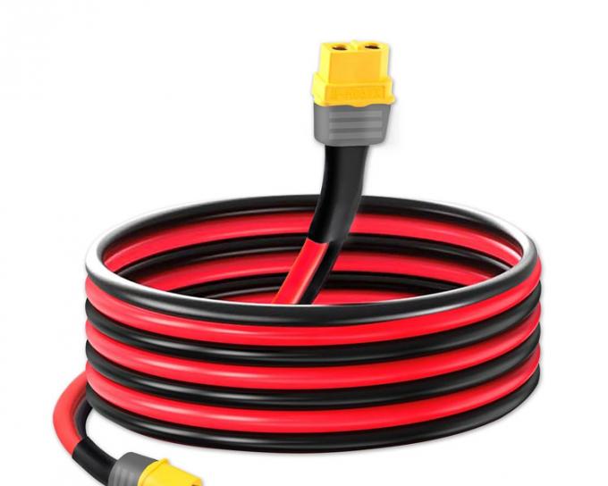 10AWG 12AWG Homme à femme XT60 XT60H Connecteur câble d'adaptateur d'extension pour la centrale électrique à batterie RC Panneau solaire 0