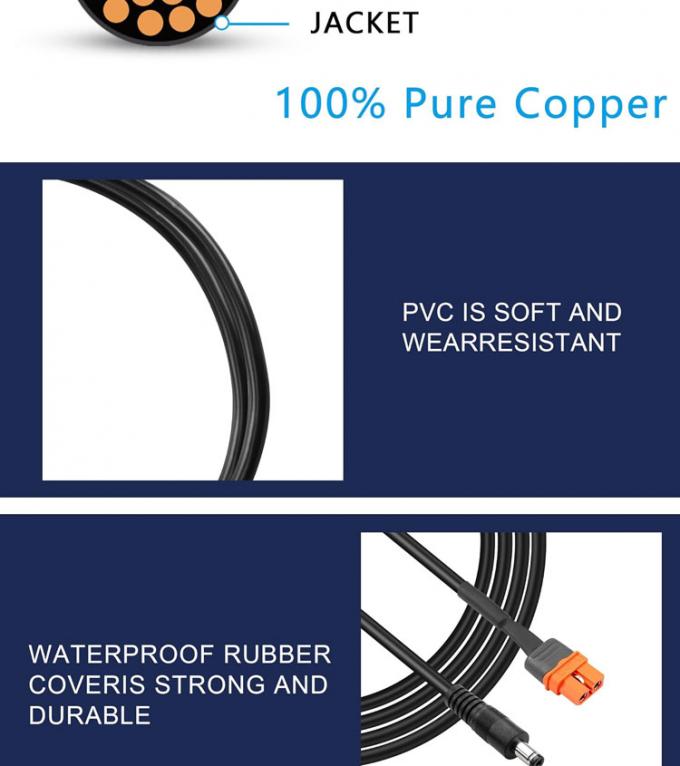 DC 5.5x2.1mm 5.5x2.5mm Plug Jack à baril mâle à XT60 câble de connecteur de batterie pour panneau solaire FPV 5