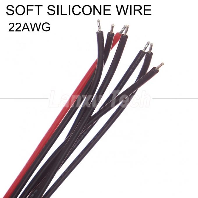 Fil de silicone JST XH 2,5 mm 2s 3s 4s 5s 6s 7 Pin Lipo Balance de batterie câble de chargeur de prolongation au plomb 3