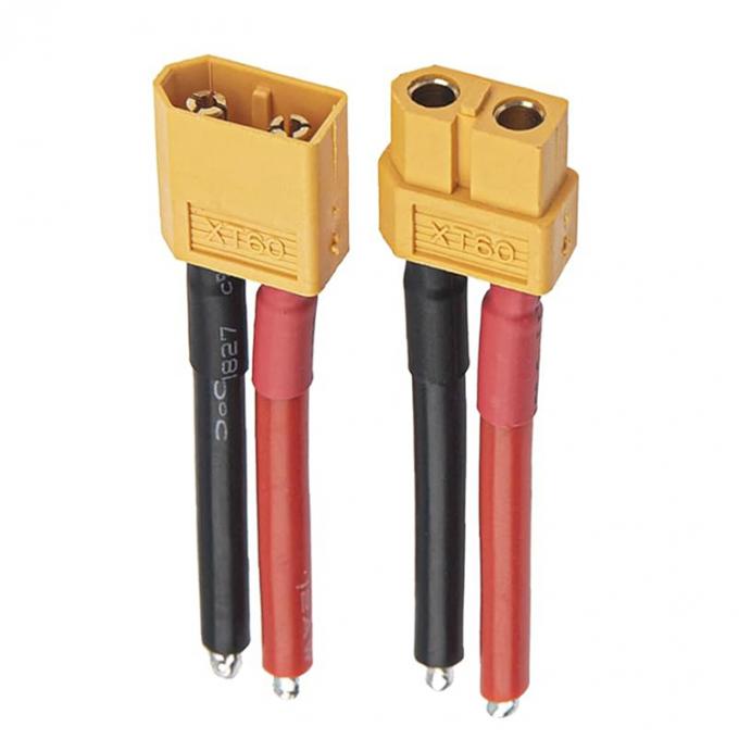 Connecteur XT60 de haute qualité 12AWG fil de silicium câble d'extension de plomb pour RC Lipo batterie FPV drone de course 4