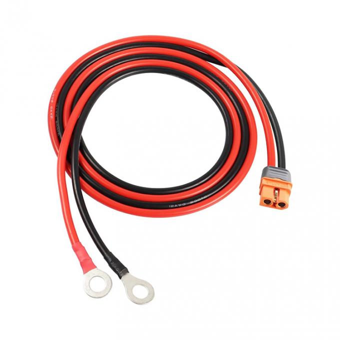 12AWG fil de silicium XT60 XT60H mâle femelle à O câble de terminal d'anneau pour les avions RC voitures de jouets Lipo batterie FPV drone de course 0