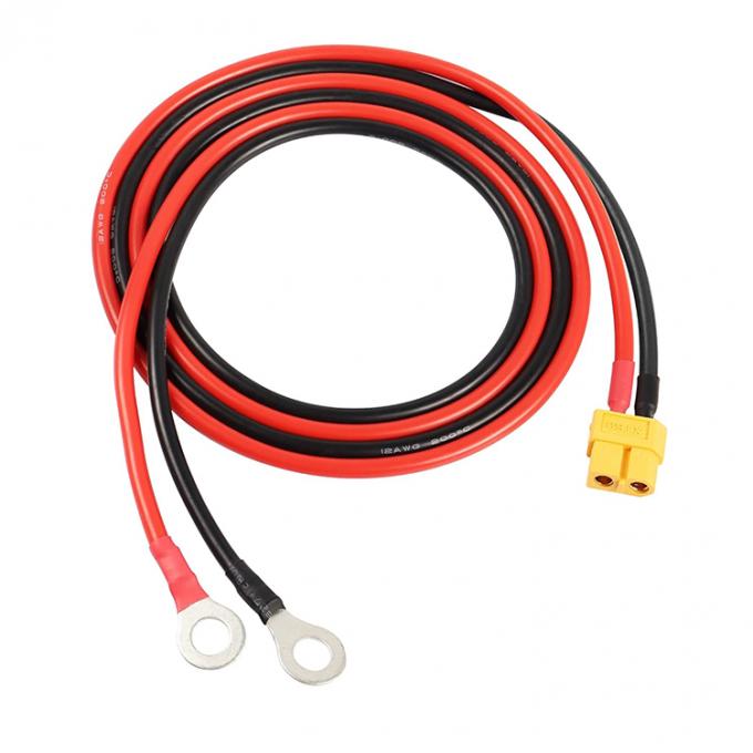 12AWG fil de silicium XT60 XT60H mâle femelle à O câble de terminal d'anneau pour les avions RC voitures de jouets Lipo batterie FPV drone de course 2