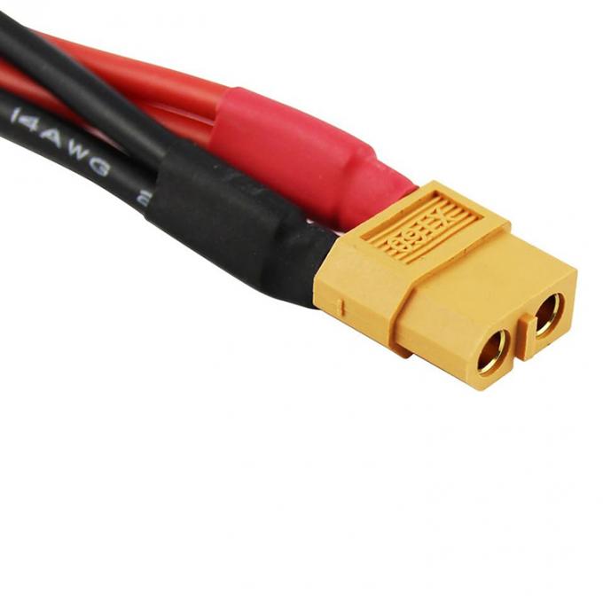 14AWG XT60 1 câble d'extension Y splitter de sexe féminin à mâle pour batterie RC Lipo 2