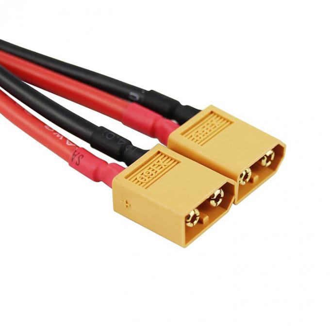 14AWG XT60 1 câble d'extension Y splitter de sexe féminin à mâle pour batterie RC Lipo 3