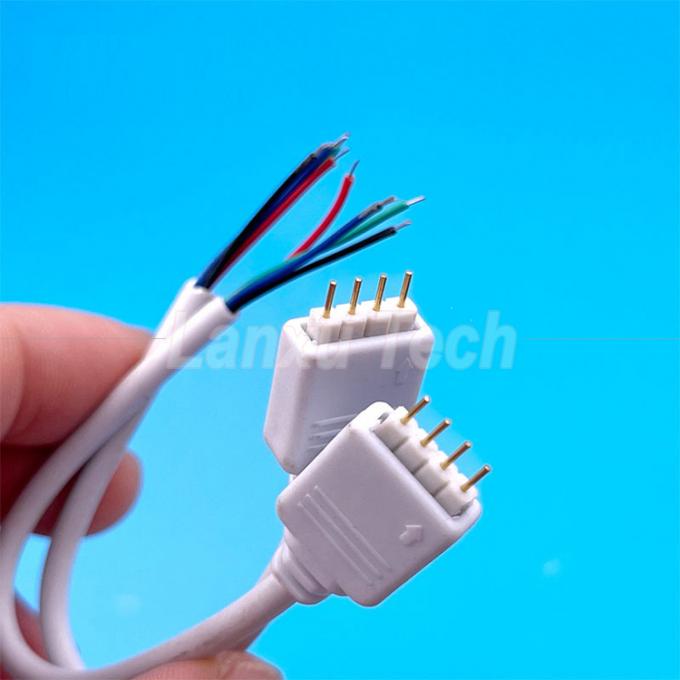 5050 LED Light Strip RGB 4 câble de connecteur PIN 0