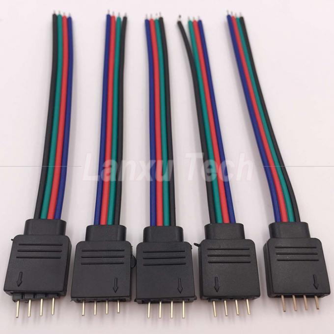 Connecteur RGB à 4 broches 5050 câble à ruban LED 2